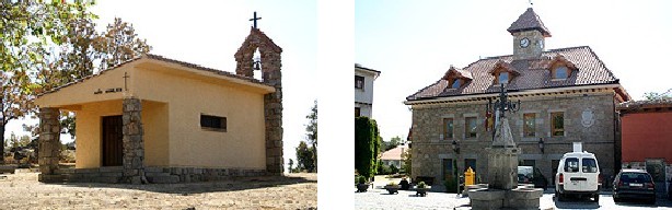 Ermita de San Antonio y Plaza de los Ángeles en Navacerrada